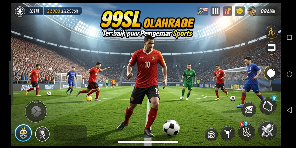 Tampilan mendebarkan dari pertandingan olahraga di 99SL.