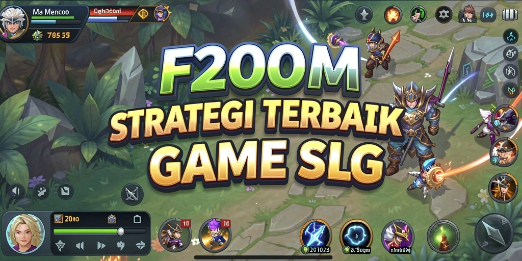 Gameplay menarik dalam F200M yang menampilkan strategi perang.