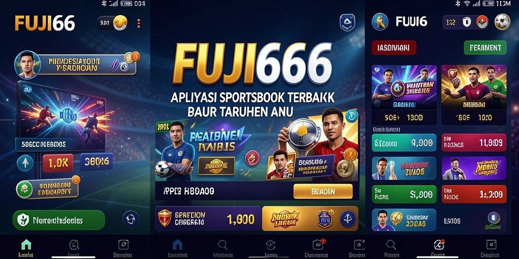 Screenshot utama FUJI66 yang menunjukkan pengalaman taruhan olahraga.