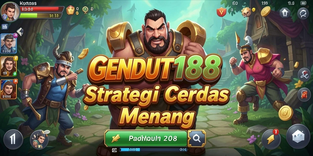 Tampilan gameplay menarik dari GENDUT188 dengan aksi strategis yang memukau.