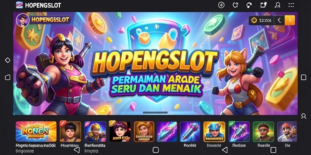 Tampilan gameplay seru dan menarik dari HOPENGSLOT.