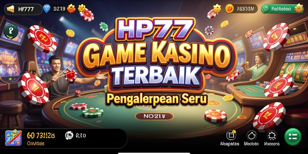 Tampilan gameplay yang mendebarkan di HP777, penuh warna dan interaksi.