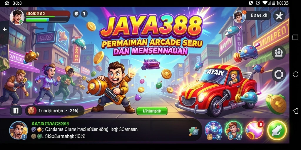 Tampilan gameplay seru di JAYA388 dengan tantangan menarik.