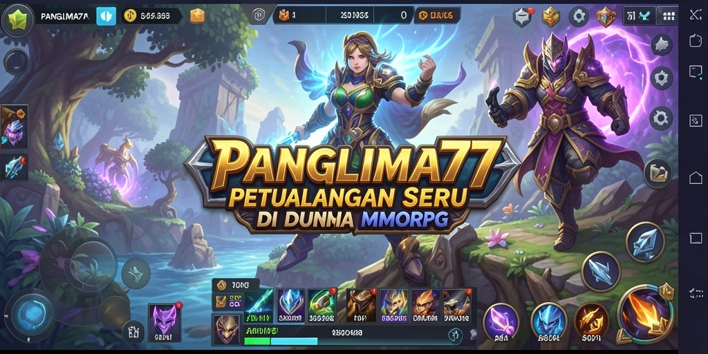 Tampilan gameplay seru di dunia fantasi PANGLIMA77.