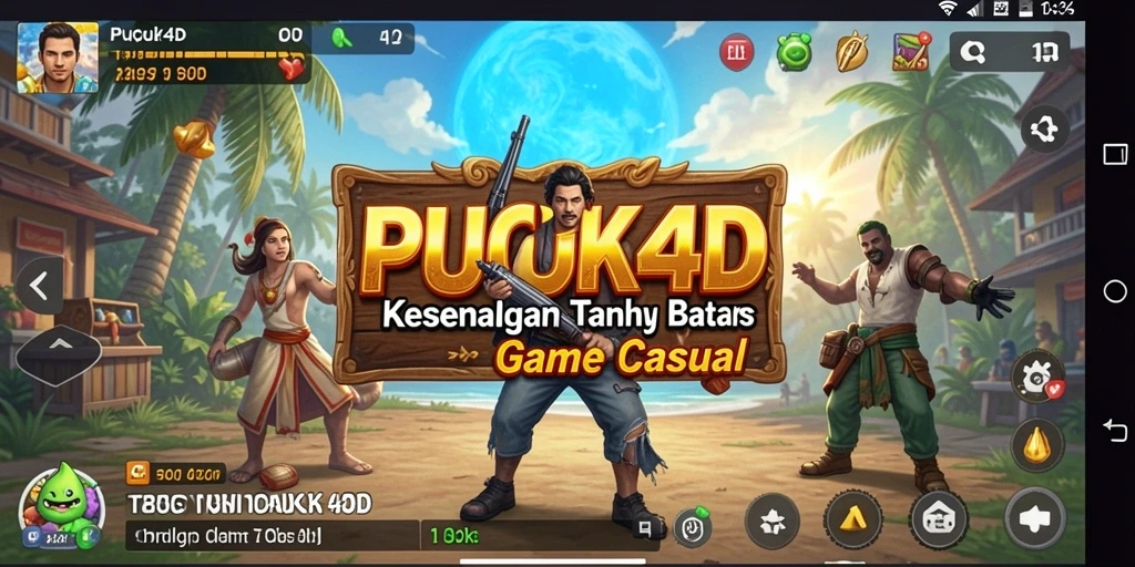 Tampilan gameplay PUCUK4D yang penuh warna dan seru.