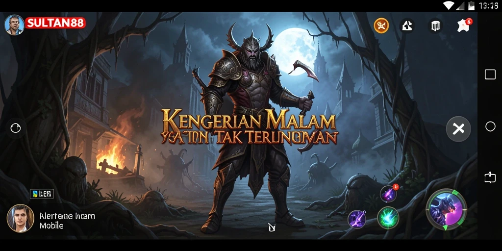 Tampilan akhir dari gameplay SULTAN88 yang mencekam dan dramatis.