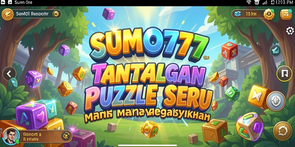 Tangkapan layar gameplay SUMO777 yang menarik dengan teka-teki puzzle seru.