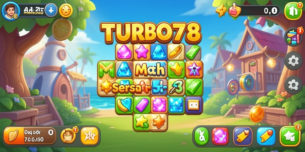 Gameplay seru dan menantang dalam TURBO78 di kategori Match-3.
