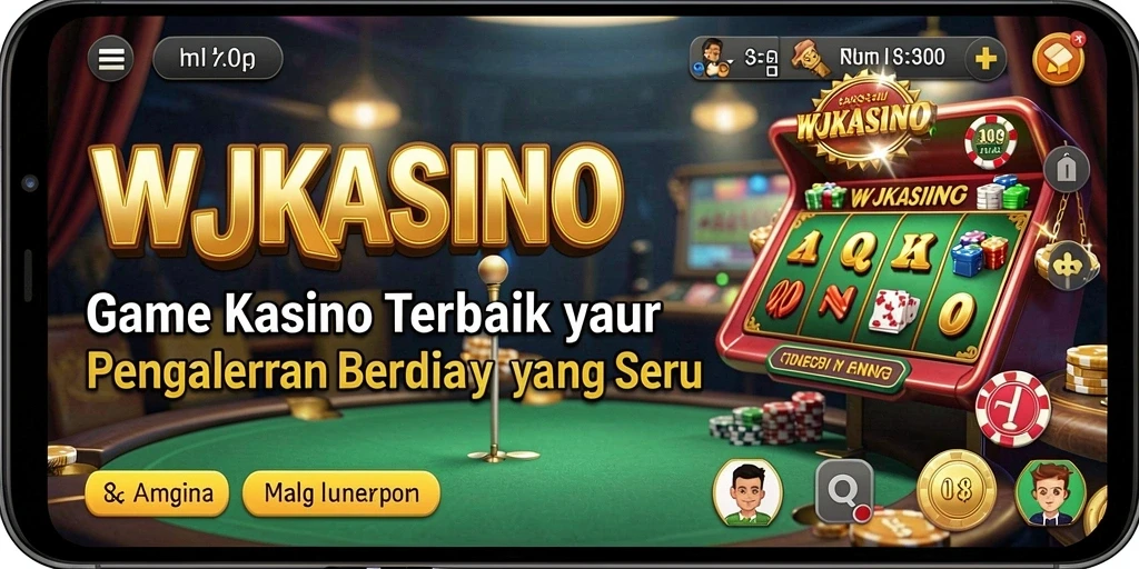 Screenshoot gameplay <strong>WJKASINO</strong> menampilkan momen seru di kasino virtual.