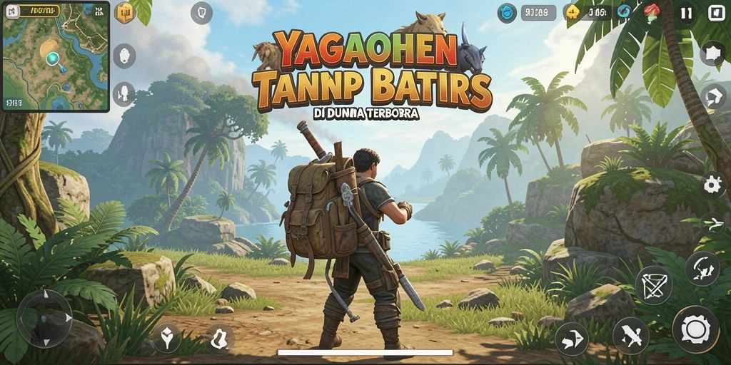 Screenshot utama YAGAOHEN menunjukkan gameplay yang mengesankan di dunia terbuka.